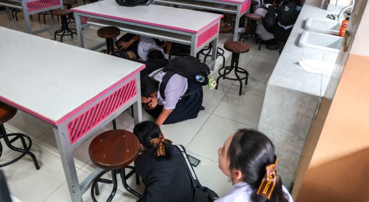 Pasca Tragedi Penembakan, Sekolah-sekolah di Thailand Latihan Respons Aksi Penembakan